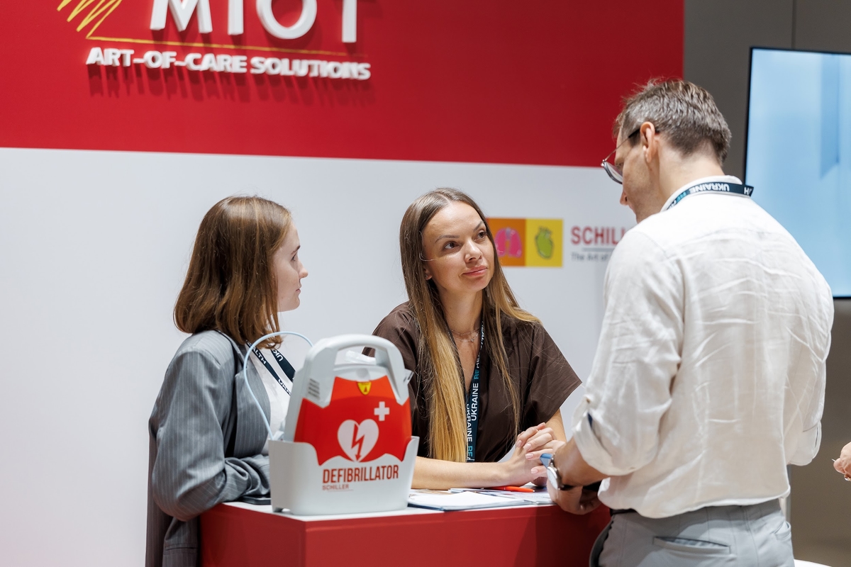 МИОТ представил решения Philips и Schiller на Ukraine ReHealth 2025 - МИОТ
